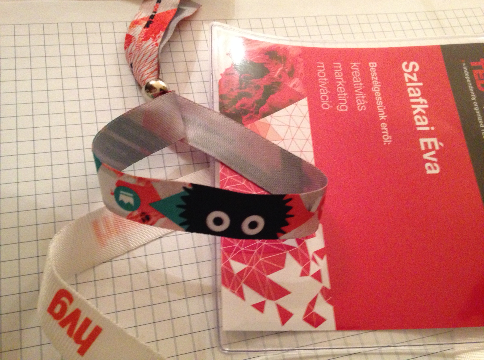 TEDxYouthBudapest konferencia pass